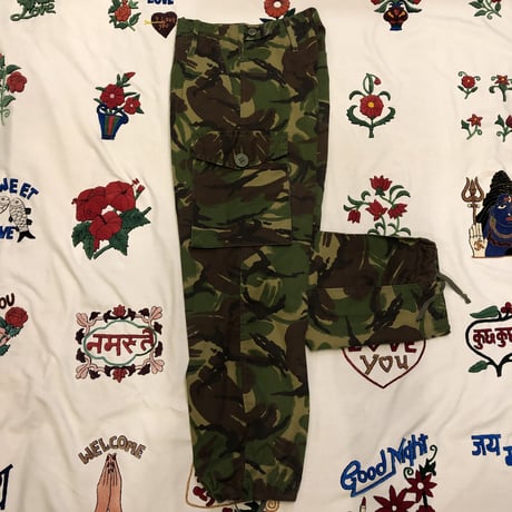 [USED] British ARMY CAMOパンツ