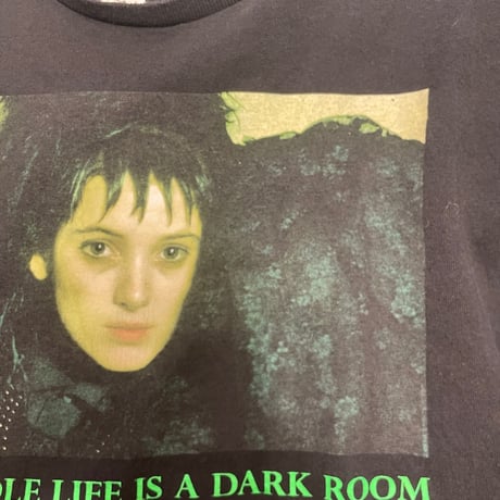 [USED] "BEETLEJUICE / Winona Ryder" Lon-Tee size L