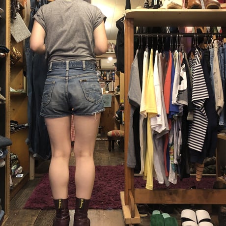 [USED] 60-70's Lee 101Z サイド黒タグ CUTOFF DENIM / W30