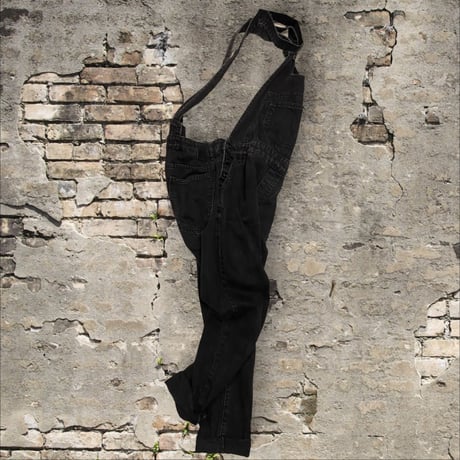 [USED]BLACK DENIM オーバーオール