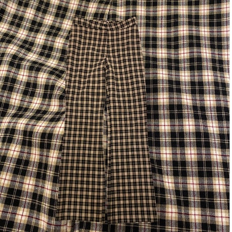 [USED] チェック柄PANTS