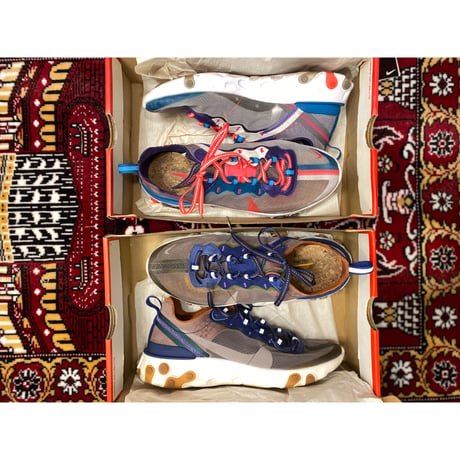 [USED] NIKE スケルトン REACT ELEMENT 87