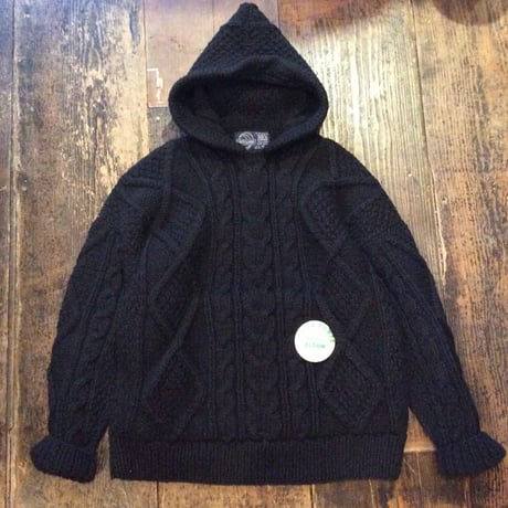 [USED] ARTESANIA Big Size ケーブルニット パーカー