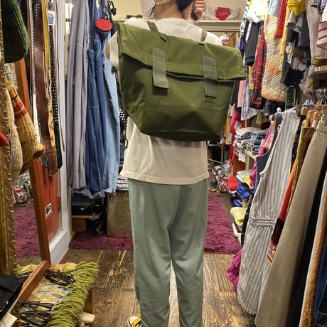[DEADSTOCK] デンマーク MILITARY BAG リュック&メッセンジャー
