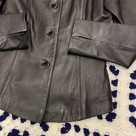 [USED] REAL LEATHER SHIRT！