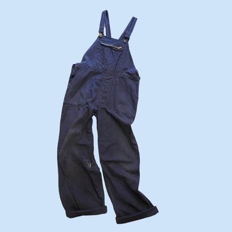 [USED] Euro vintage♡WORK OVERALL