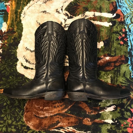 [USED] LOBLAN  ウエスタンブーツ BLACK