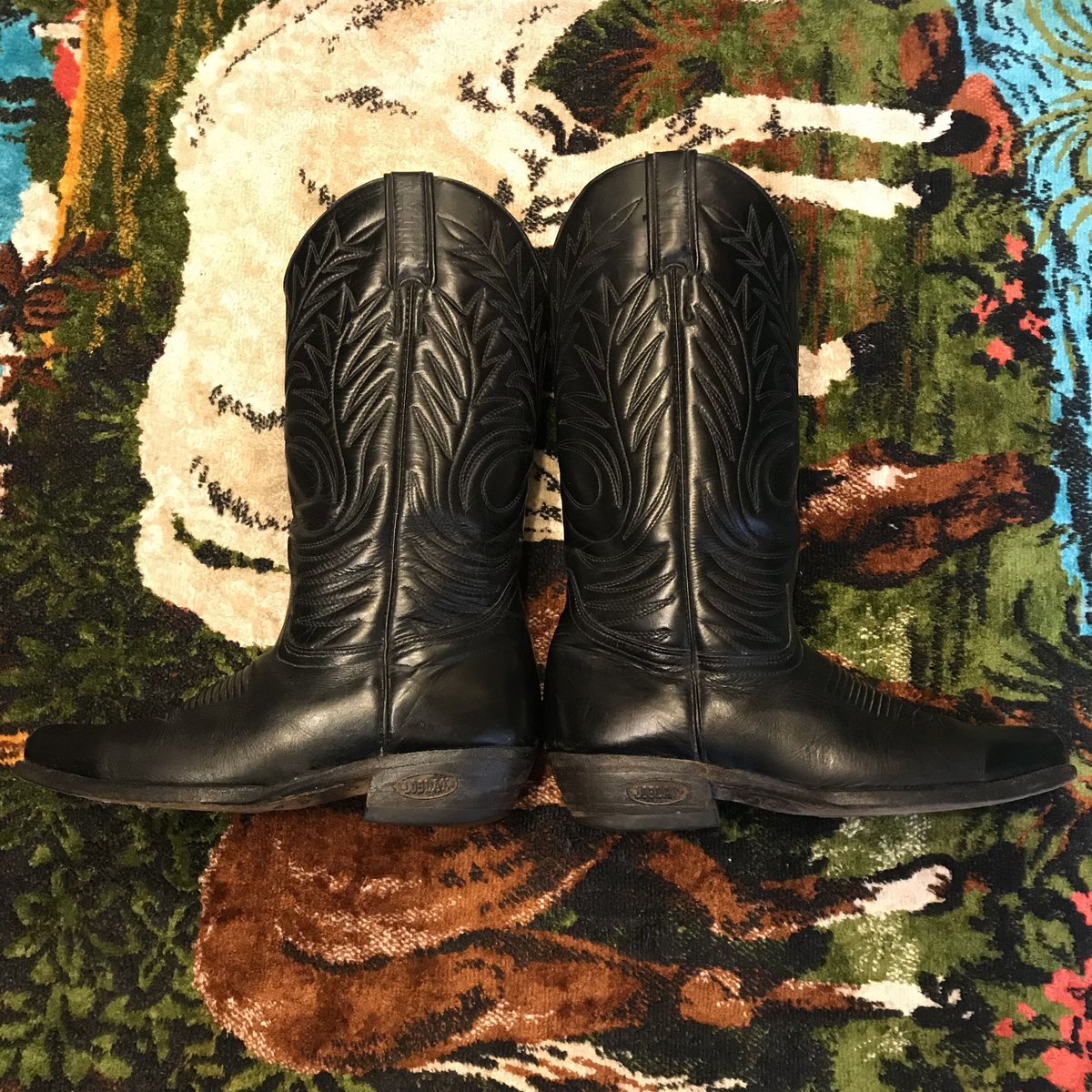 USED] LOBLAN ウエスタンブーツ BLACK | garden730