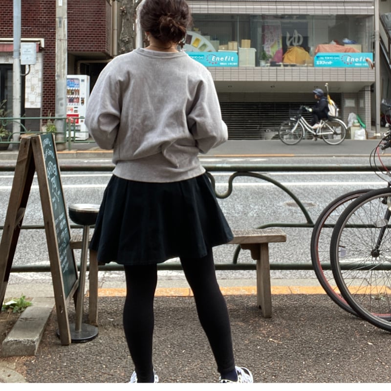 ケイトスペード サタデー kate spade SATURDAY ラップスカート USED] 'KATE SPADE SATURDAY'ブラックSKIRT | garden730