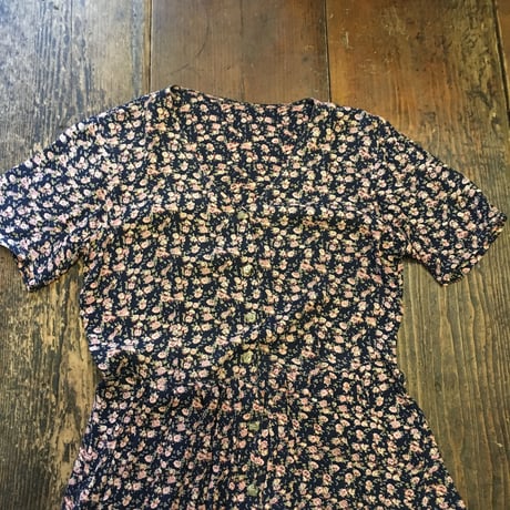 [USED] 前あきシフォン ワンピース