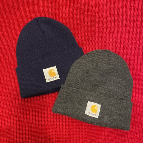 [USED] made in U.S.A. Carhartt ビーニー ！