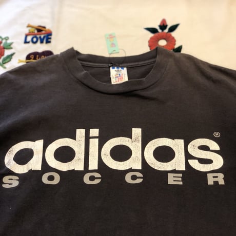[USED] OLD 90's adidas soccer  Tee