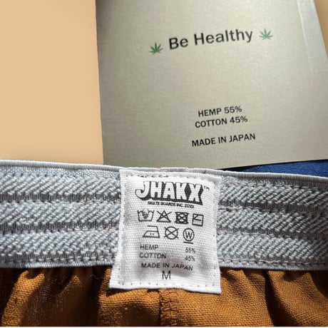 [JHAKX ]  JHAKX "Comfy Hemp Trunks"
