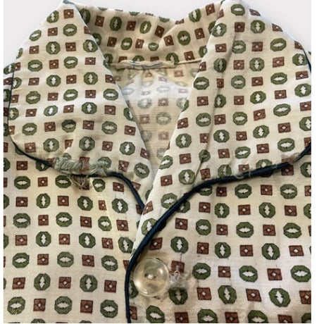 [USED] EURO vintage 渋柄 パジャマshirt