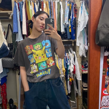 [USED] "Poke'mon" ポケモン プリントTee