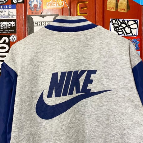 [USED] 90's NIKE❤️NYLON×SWEATリバーシブルスタジャン