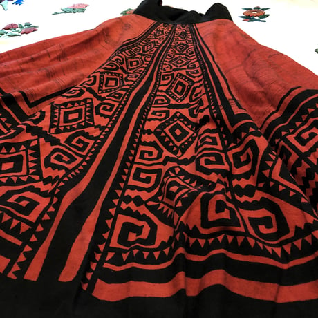 [USED] Made in MEXICOプリントフレアスカート