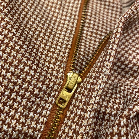 [vintage] 70's LEE 千鳥柄フレアパンツ