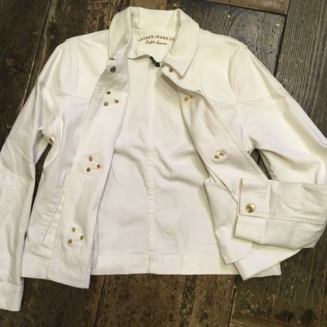 [USED]RalphLaurenファイヤーマン デニムショートJKT