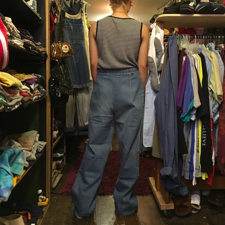 [USED] 80's Levis WIDE DENIM PANTS