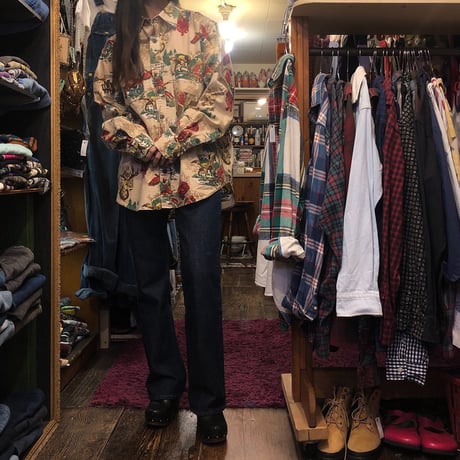[USED]  L.L.Bean 総柄シャツ♡