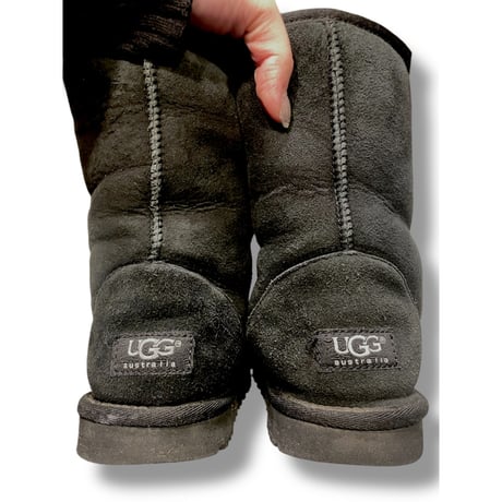 [USED]  UGG🐑シープスキンブーツ BLACK