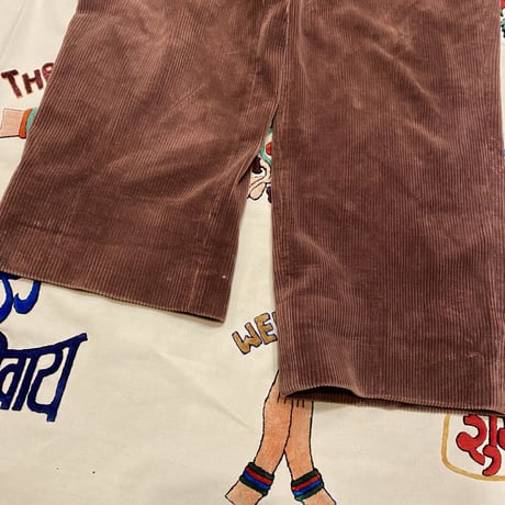 [USED] 太畝コーデュロイ PANTS 小豆色