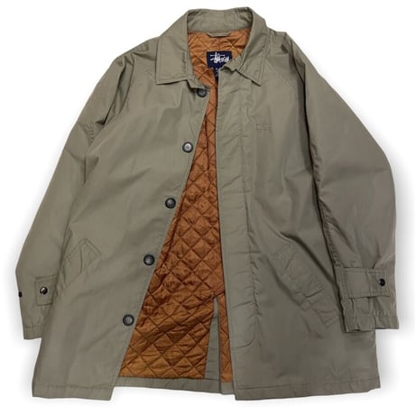 90's Stussy!ステンカラーのハーフコート