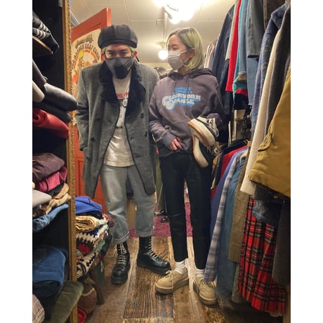 [USED] 70's vintage Dunn & Co. カシミア混 テッズコート
