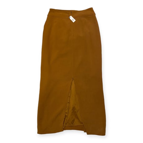[USED] 100% SILK LONG SKIRT