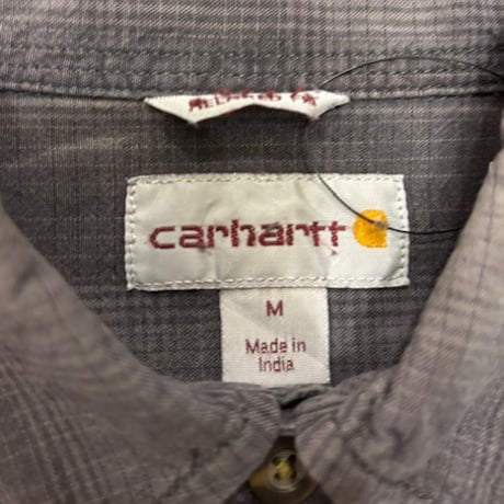 [USED]carhartt チェックSHIRTS