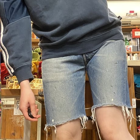 [USED] Levis 501 CUTOFF DENIM / W31
