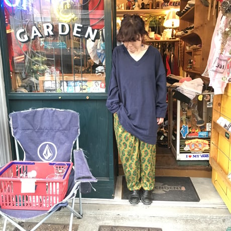 [USED] ペイズリー レーヨンパンツ