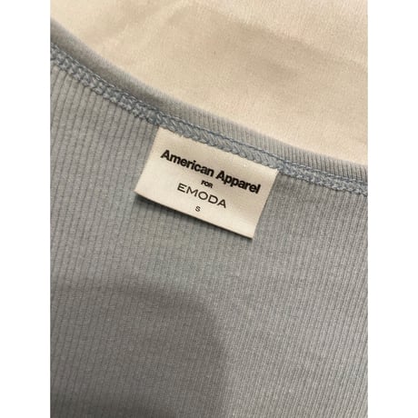 [USED] American apparel クロップドTee