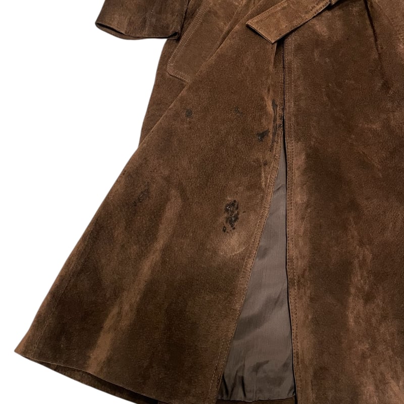 GLADHAND ブラウン スエードコート USED] Real Leather ブラウンスエード コート | garden730