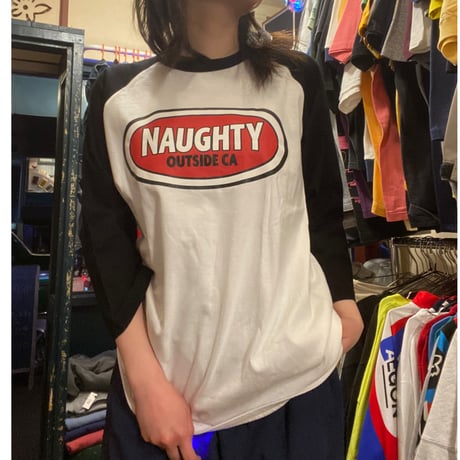 [Naughty] FAKE L/S tee