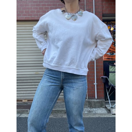 [USED]   White💕Vintage Sweat