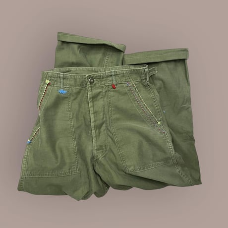 [BENICOTOY] 刺繍 PANTS