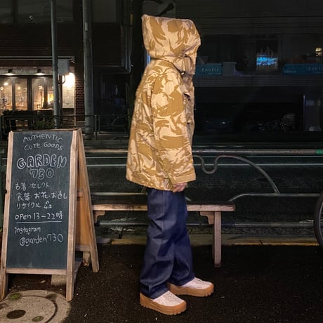 [USED] 90s UK Military CAMO PARKA