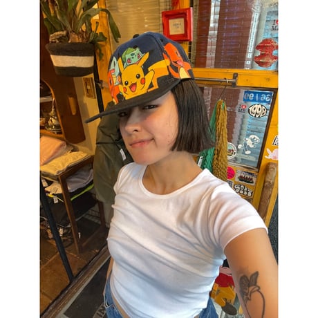 [USED] pokemon FLAT CAP⚡️