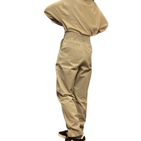 [USED] OLD "BANANA REPUBLIC" ハイウエストチノパン