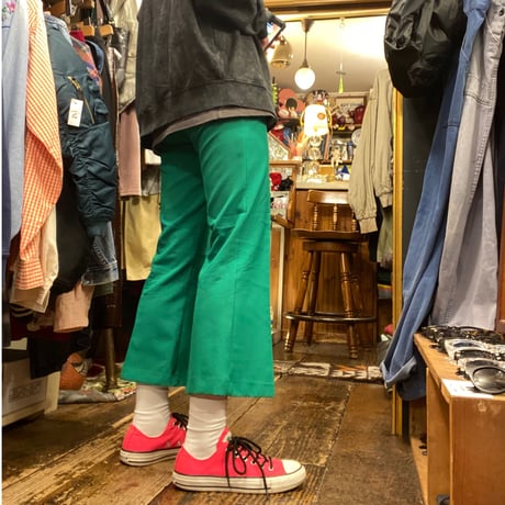 [USED]ｶﾜｲｲ形 GREEN PANTS!