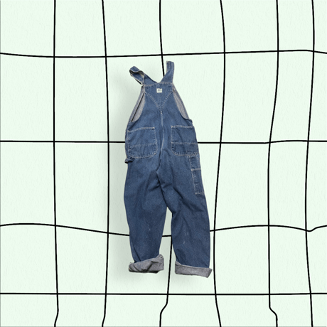 [USED] LIBERTY DENIM Overall