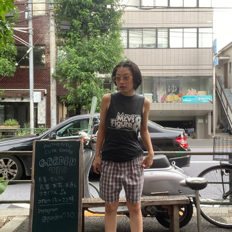 [USED]”Mr.V’sFigure8”Cut Off Tee