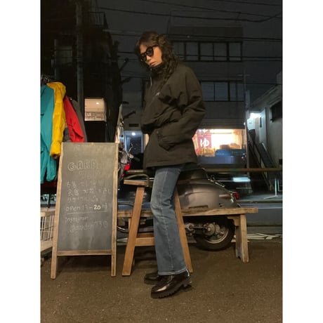 [USED] "PORT AUTHORITY" NYLON×フリース ハーフJKT