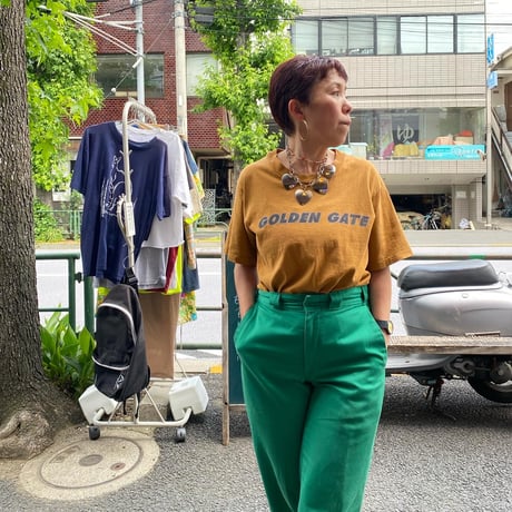 [USED] 90's GORDEN GATE  SHOP ロゴ Tee