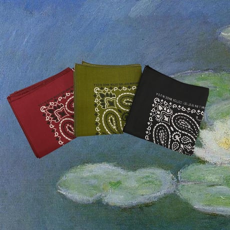 [SELECT] ペイズリーBANDANA  made in USA.
