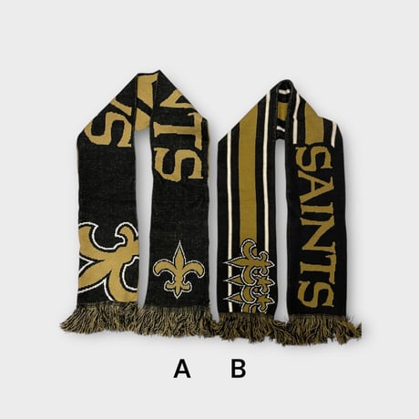 [USED] NFL チームマフラー New Orleans SAINTS