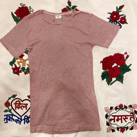 [USED]  Euro ボーダーチビ Tee