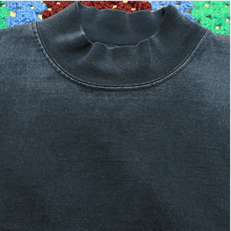 [USED] CAMBER モックネック ロンTee NAVY💙